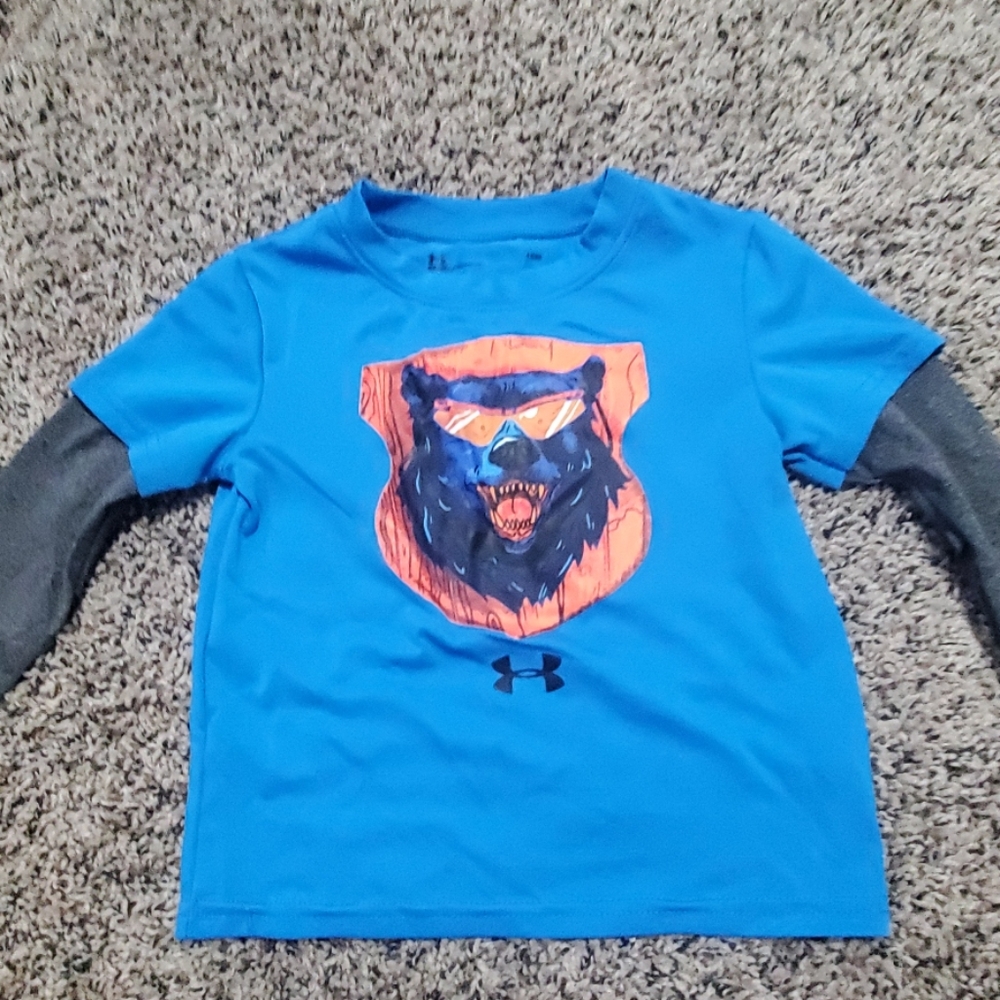 18 month boys under armour long sleeve